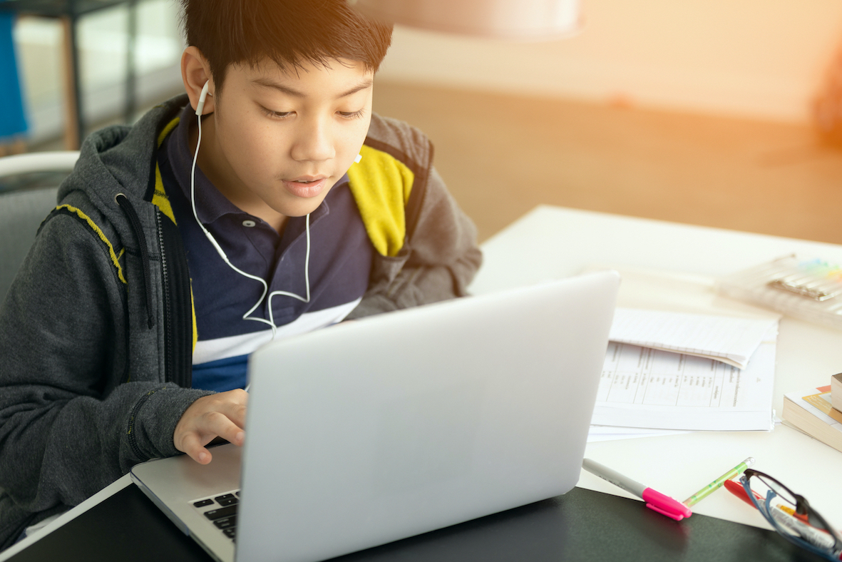 boy at computer web ready