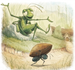 Ant & Grasshopper
